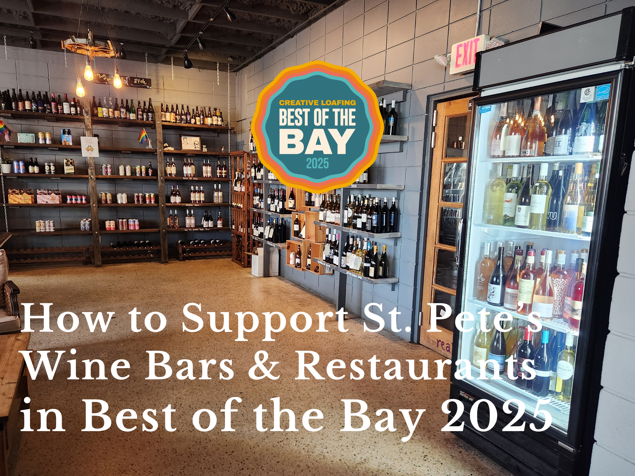 Best of the Bay 2025: How to Support St. Pete’s Wine Bars & Restaurants